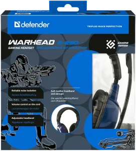 Defender - Garnitură pentru jocuri Warhead G-280
