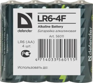 Defender - Baterie alcalină LR6-4F