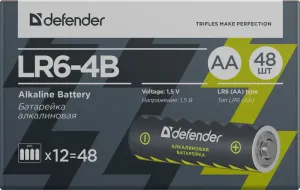 Defender - Baterie alcalină LR6-4B