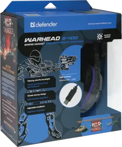Defender - Garnitură pentru jocuri Warhead G-400