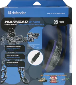 Defender - Garnitură pentru jocuri Warhead G-400