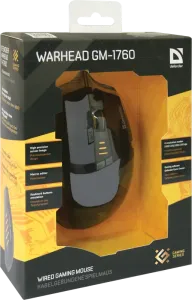 Defender - Mouse pentru jocuri cu fir Warhead GM-1760