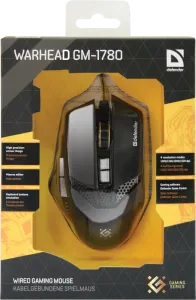 Defender - Mouse pentru jocuri cu fir Warhead GM-1780