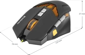 Defender - Mouse pentru jocuri cu fir Warhead GM-1780