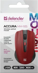 Defender - Mouse optic fără fir Accura MM-935