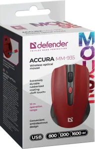 Defender - Mouse optic fără fir Accura MM-935