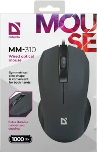 Defender - Mouse optic cu fir MM-310