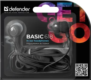Defender - Căşti stereo Basic 618