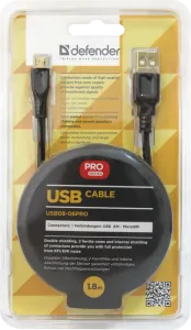 Defender - Cablu USB USB08-06PRO USB2.0