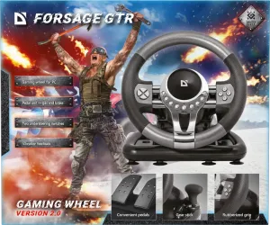 Defender - Volan pentru jocuri FORSAGE GTR