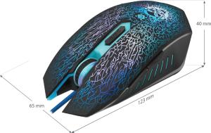Defender - Mouse pentru jocuri cu fir Shock GM-110L