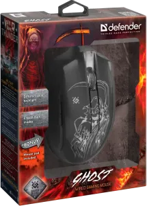 Defender - Mouse pentru jocuri cu fir Ghost GM-190L