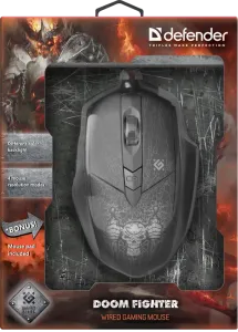 Defender - Mouse pentru jocuri cu fir Doom Fighter GM-260L