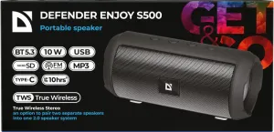 Defender - Sistem audio portabil Enjoy S500