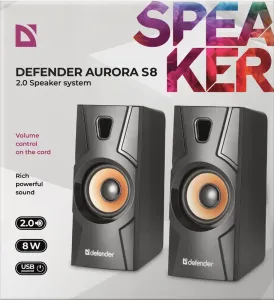 Defender - Sistemul audio 2.0 Aurora S8