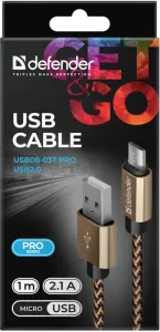 Defender - Cablu USB USB08-03T PRO USB2.0