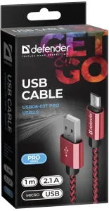 Defender - Cablu USB USB08-03T PRO USB2.0