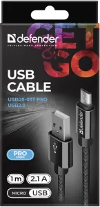 Defender - Cablu USB USB08-03T PRO USB2.0