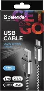 Defender - Cablu USB USB08-03T PRO USB2.0