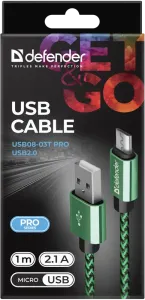Defender - Cablu USB USB08-03T PRO USB2.0