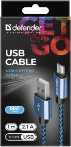 Defender - Cablu USB USB08-03T PRO USB2.0