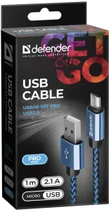 Defender - Cablu USB USB08-03T PRO USB2.0