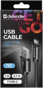 Defender - Cablu USB USB09-03T PRO USB2.0