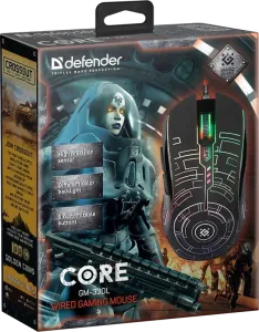 Defender - Mouse pentru jocuri cu fir Core GM-330L