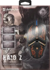 Defender - Mouse pentru jocuri cu fir Halo Z GM-430L