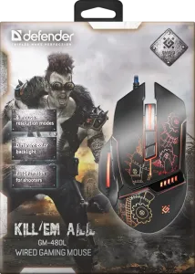 Defender - Mouse pentru jocuri cu fir Kill'em All GM-480L