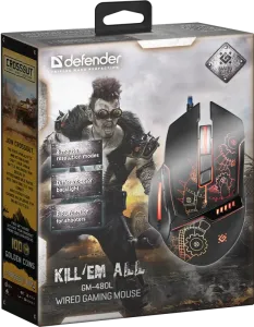 Defender - Mouse pentru jocuri cu fir Kill'em All GM-480L