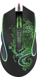 Defender - Mouse pentru jocuri cu fir Venom GM-640L