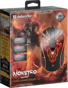 Defender - Mouse pentru jocuri cu fir Monstro GM-510L