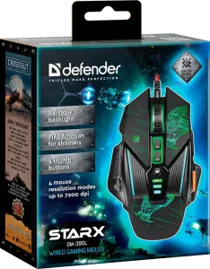Defender - Mouse pentru jocuri cu fir sTarx GM-390L
