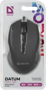 Defender - Mouse optic cu fir Datum MM-351