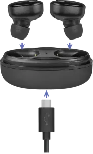 Defender - Garnitură fără fir Twins 635