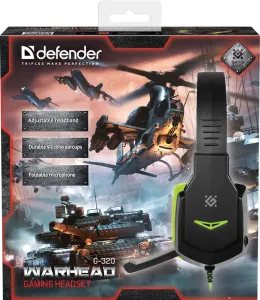 Defender - Garnitură pentru jocuri Warhead G-320