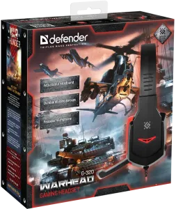 Defender - Garnitură pentru jocuri Warhead G-320