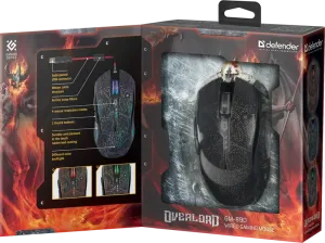 Defender - Mouse pentru jocuri cu fir OverLord GM-890