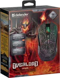 Defender - Mouse pentru jocuri cu fir OverLord GM-890