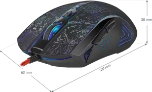 Defender - Mouse pentru jocuri cu fir OverLord GM-890