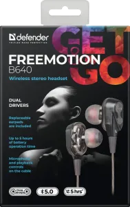 Defender - Garnitură fără fir FreeMotion B640