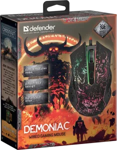 Defender - Mouse pentru jocuri cu fir Demoniac GM-540L