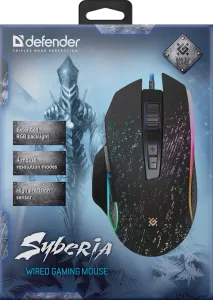 Defender - Mouse pentru jocuri cu fir Syberia GM-680L