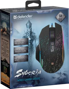 Defender - Mouse pentru jocuri cu fir Syberia GM-680L