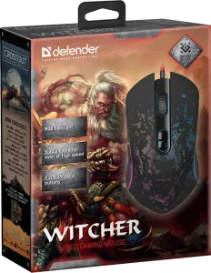 Defender - Mouse pentru jocuri cu fir Witcher GM-990