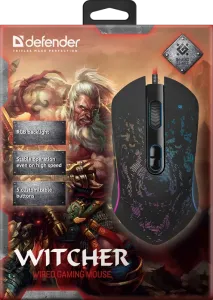 Defender - Mouse pentru jocuri cu fir Witcher GM-990