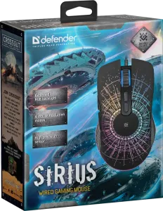Defender - Mouse pentru jocuri cu fir Sirius GM-660L