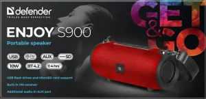 Defender - Sistem audio portabil Enjoy S900