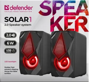 Defender - Sistemul audio 2.0 Solar 1